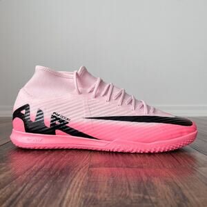 Nike Zoom Superfly 9 Academy IC Indoor Soccer Shoes DJ5627-601 Size 10.5 Pink